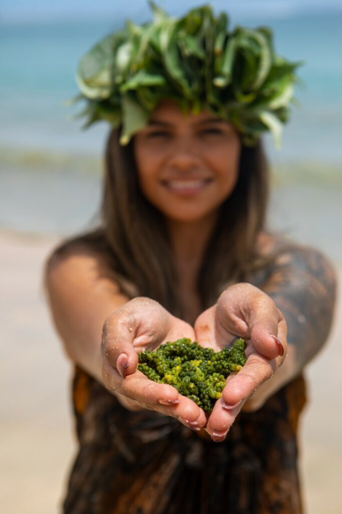 Nama Fiji, Fijian sea grapes.